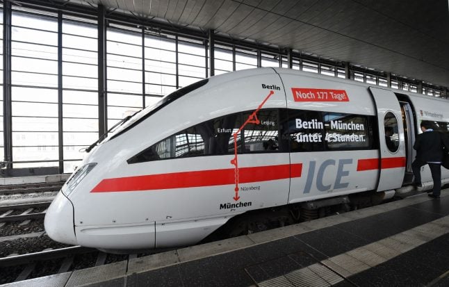 New high-speed train from Berlin to Munich makes 'historic' maiden journey