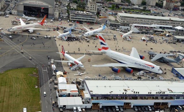Paris international air show takes off as Airbus and Boeing fight for the skies