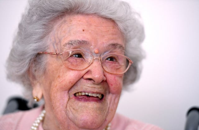 France's oldest person, Honorine, turns 114 today