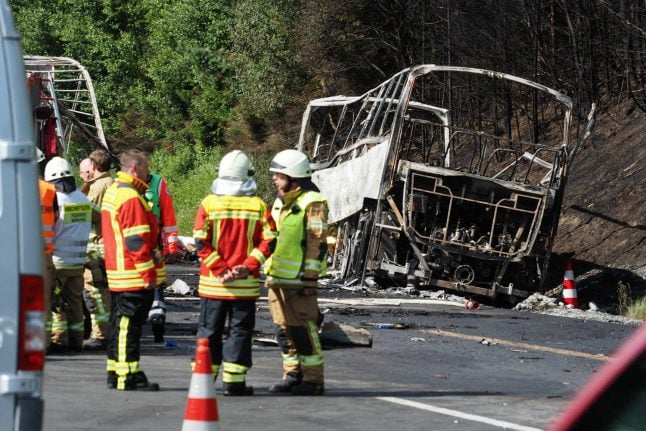 18 dead and 30 injured in Autobahn bus crash