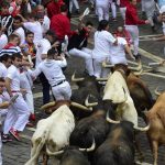 WATCH: Two gored in seventh bull run of Pamplona