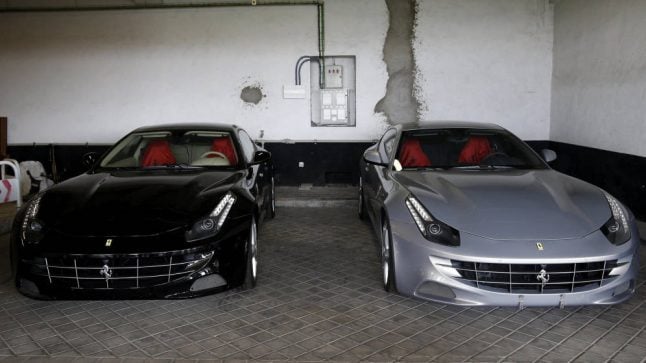 Second time lucky: Spain's royal Ferraris finally get buyers