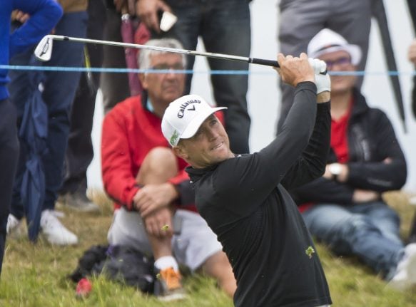 Sweden's new golf hero Norén fights to defend Scottish Open title
