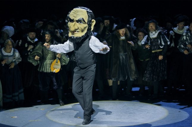 Opening opera at famed Wagner festival holds mirror up against composer’s anti-Semitism