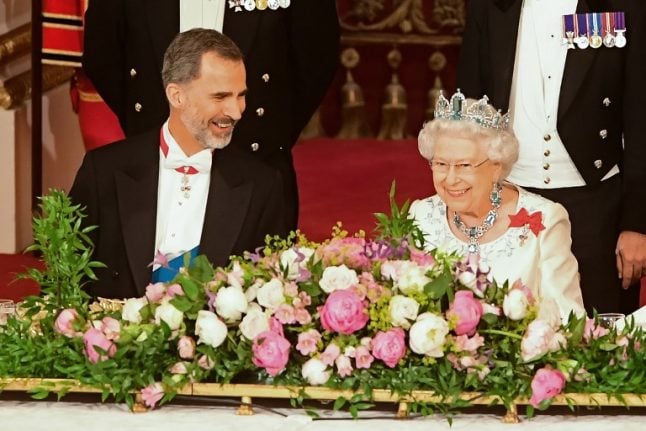 Queen speaks of 'resilient spirit of cooperation and goodwill' between UK and Spain
