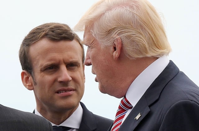 Macron's outstretched hand to Trump is bid to keep US 'in the circle'
