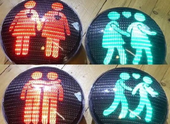 Stockholm to get new same-sex traffic lights in show of LGBT support