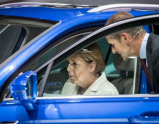 Merkel: trust must be 'restored' in diesel cars after emissions scandal