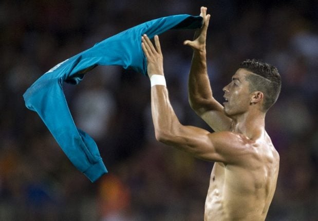 Ronaldo gets five-match ban after pushing referee