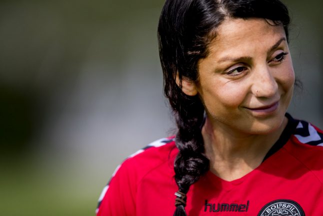 Nadia Nadim: the refugee who became a Danish footballing role model