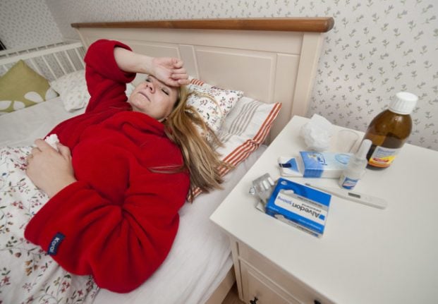 Declining number of sick days being taken in Sweden