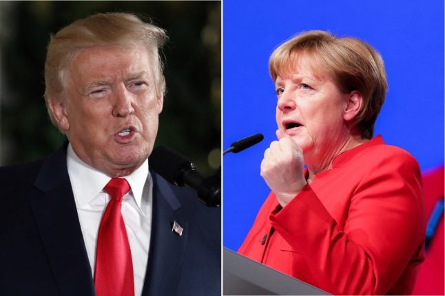 Merkel condemns ‘verbal escalation’ with North Korea after Trump tweets