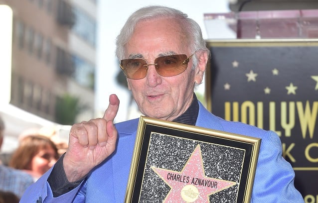 Charles Aznavour, the 'French Frank Sinatra', honoured with Hollywood Walk of Fame star