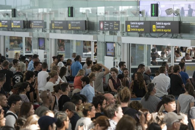 Spain calls in police to help with Barcelona airport strike