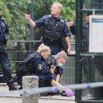 Police officer out of hospital after knife attack in central Stockholm