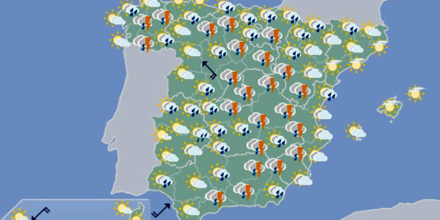 Summer comes to an end with rain in Spain falling mainly…everywhere