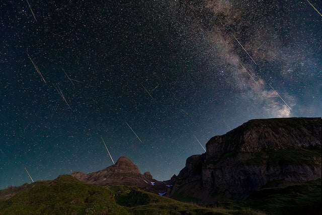 Get ready for the spectacular Perseid meteor shower in Switzerland