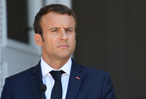 Make-up bill causes blushes for France's Macron