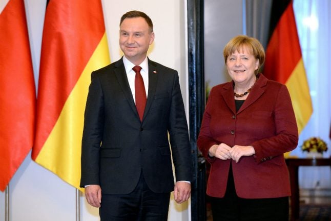 Merkel: Germany 'can't stay silent' on rule of law in Poland