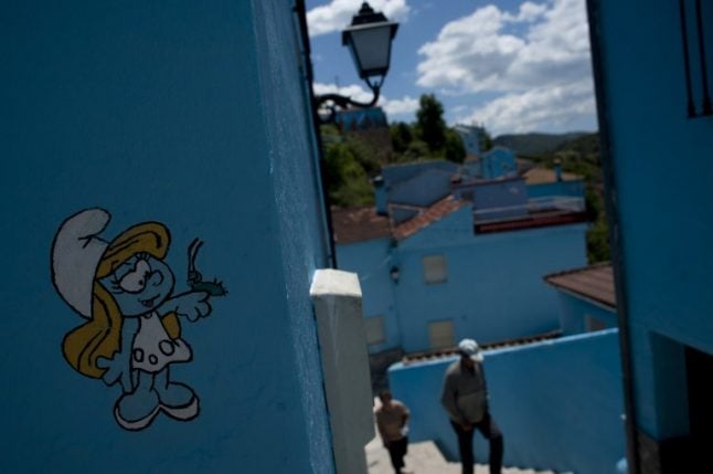 Smurfs evicted from Spain’s blue ‘Smurf village’ after row over royalties