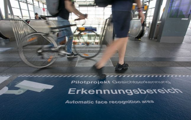 Facial recognition cameras at Berlin station are tricking volunteers, activists claim