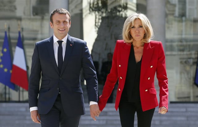 Opposition mounts against official 'first lady' role for Brigitte Macron