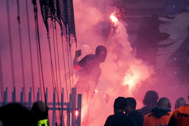Danish police look to make arrests after new football fan violence