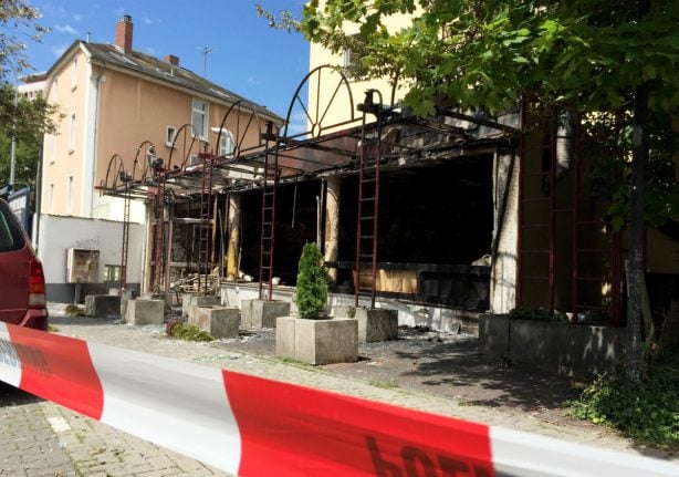 Two suspects arrested after explosion in shisha bar