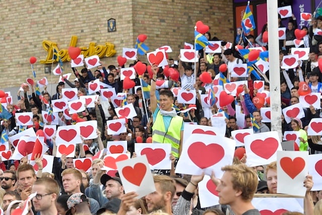 Massive show of support for refugee youths protesting Sweden’s Afghanistan deportations