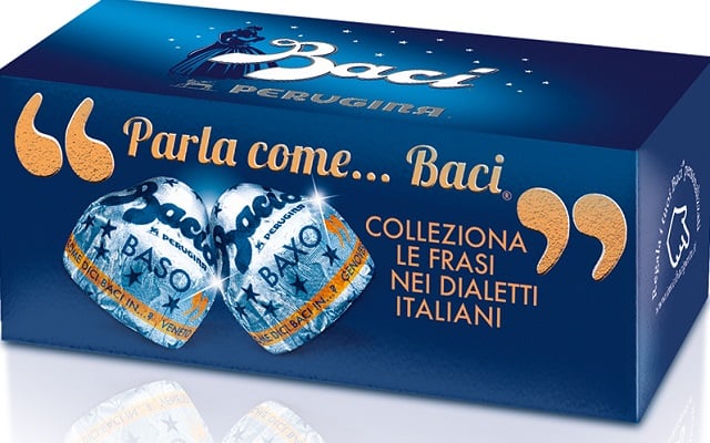 Iconic 'Baci' chocolates celebrate romantic proverbs from the Italian dialects