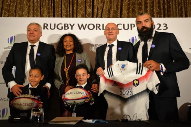 French accused of exploiting dead rugby star's sons in bid to host World Cup