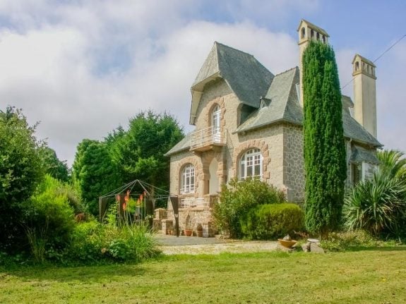 French property of the week: Art Deco house on Brittany's pink granite coast