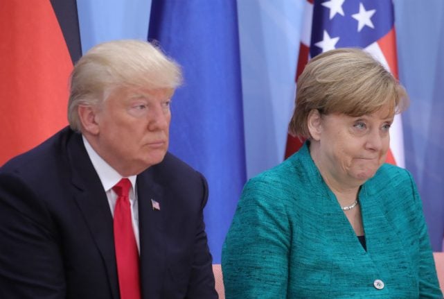 Global partners Trump and Merkel like 'oil and water'