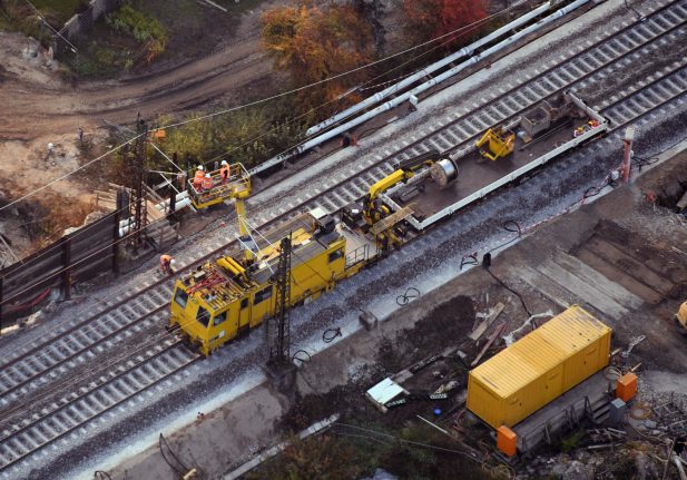 Key international train line to reopen near Stuttgart after weeks of emergency repairs