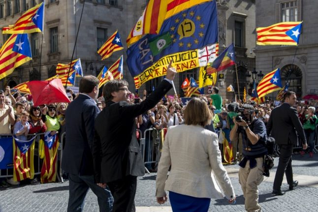 Spain takes control of Catalonia's finances to block referendum