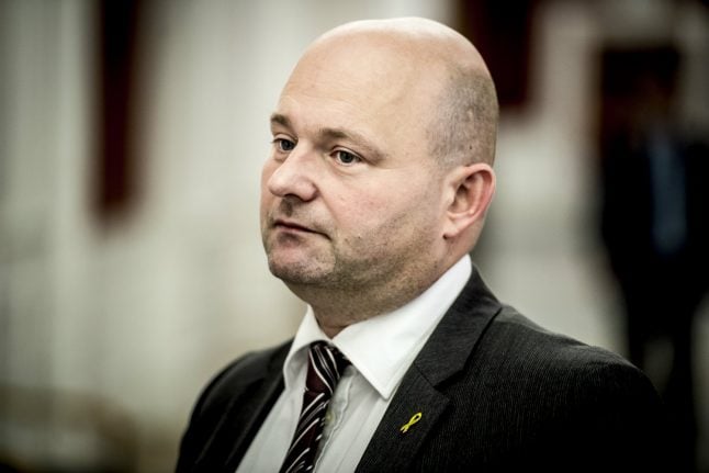 Danish justice minister involved in multiple-vehicle motorway accident