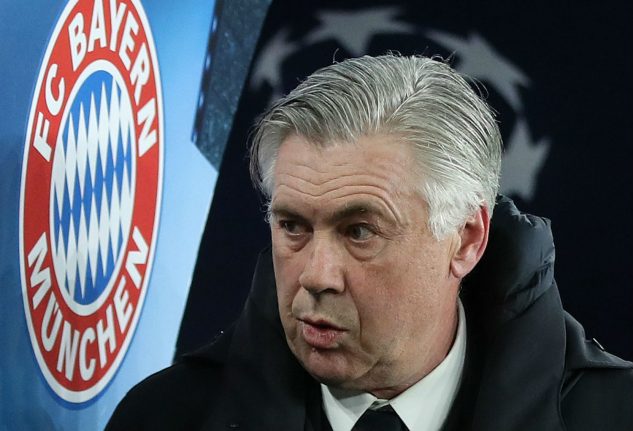 Bayern Munich fire coach Ancelotti after heavy European defeat