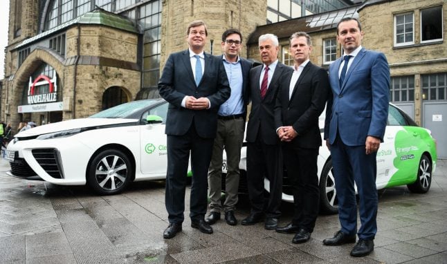 New hydrogen taxi service allows Hamburg to hail cabs guilt-free