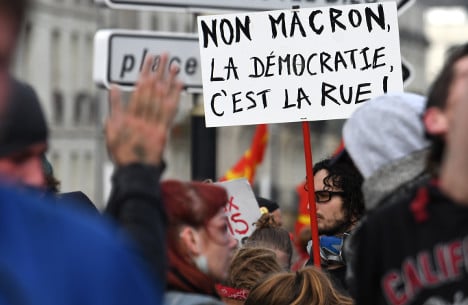 French left to stage street showdown over Macron reforms