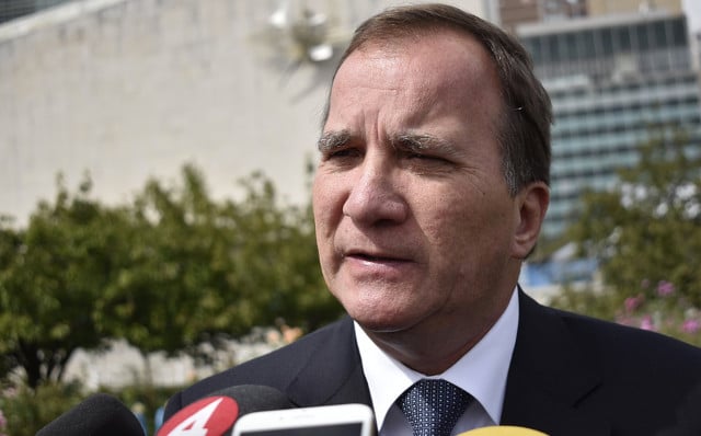 Swedish PM Löfven hits out at Gothenburg neo-Nazi march