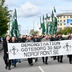 Nazis march through central Gothenburg