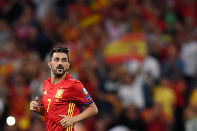 Veteran David Villa dropped from Spain squad following unlikely comeback