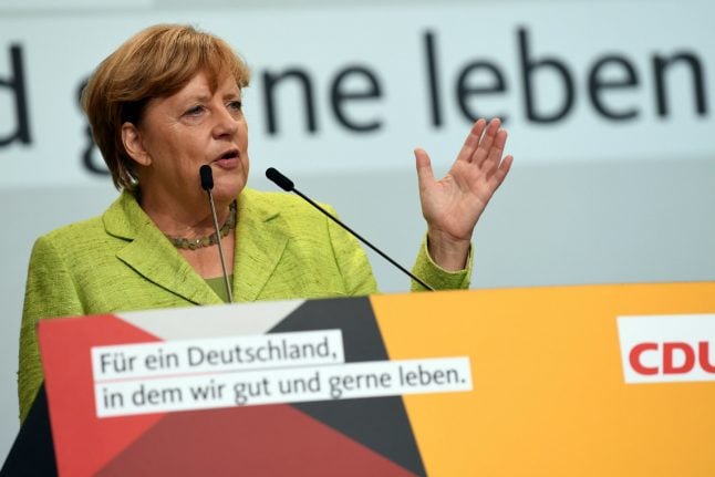 Merkel calls out haters, as boos and whistles greet her once again on campaign trail