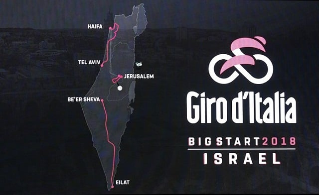 Giro d'Italia unveils Israel start, moving outside Europe for the first time