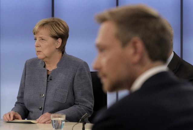 Merkel seeks new coalition partners in splintered Germany