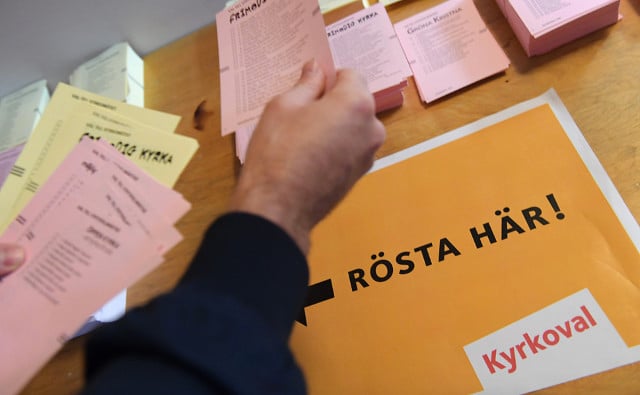 Sweden’s church election sees highest turnout since 1950