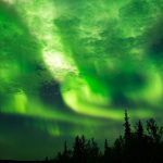 Spectacular Northern Lights dazzle northern Sweden