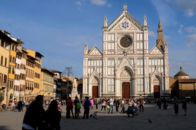 Florence closes landmark church after falling stone kills tourist