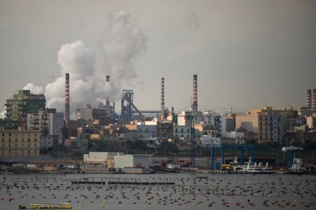 Italian schools closed over fears of toxic wind from steel plant