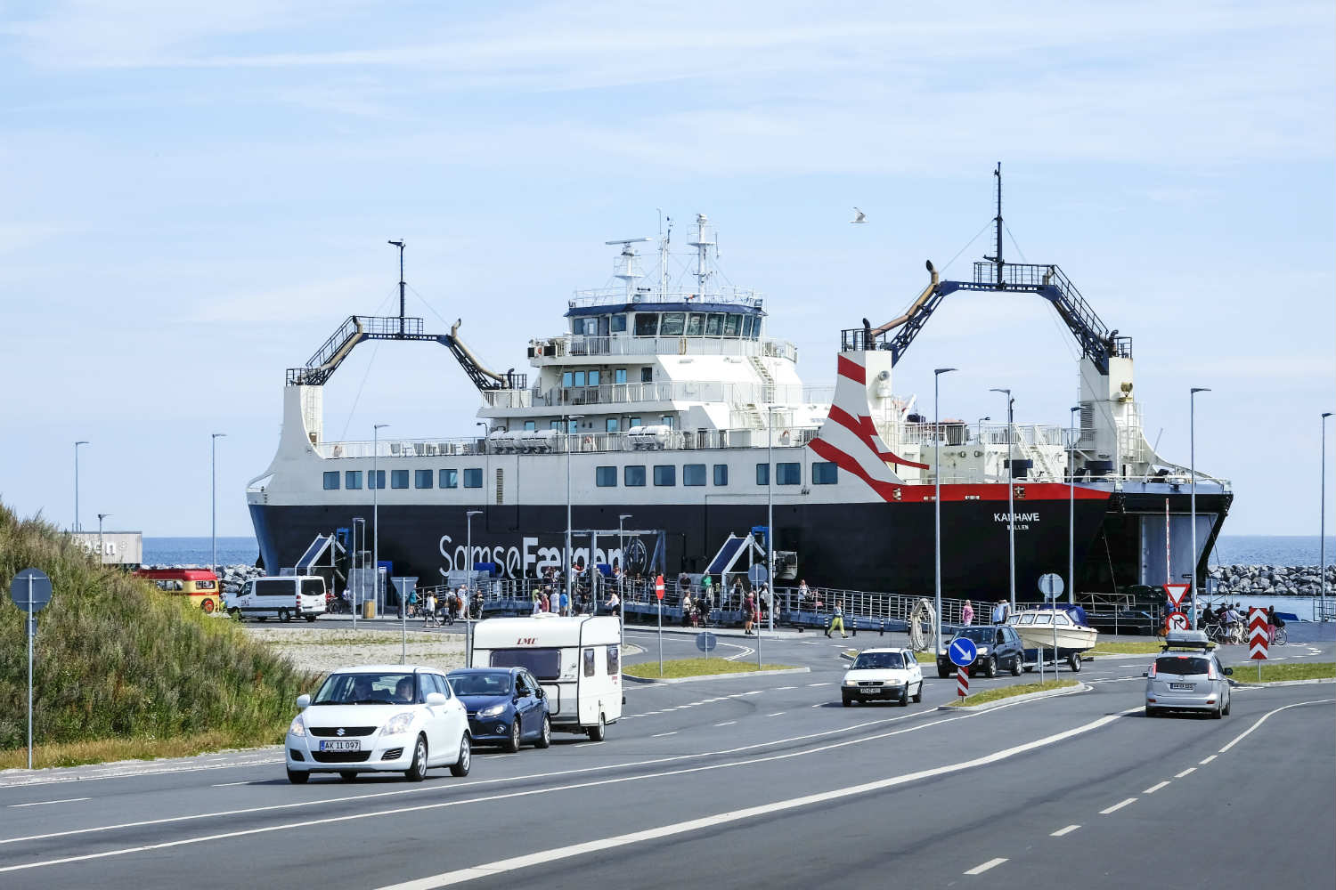 Dieselpowered Danish ferry refuelled with 6,000 litres of gasoline